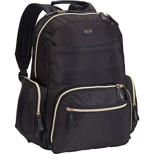 Kenneth Cole Reaction Women's Sophie Backpack Silky Nylon 15' Laptop & Tablet RFID Bookbag for...