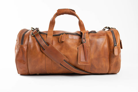 High-end Leather Duffel Bag