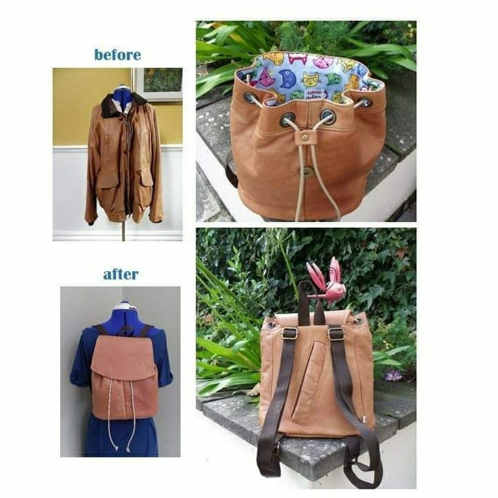 The Lucy Backpack, made by Helen Richardson