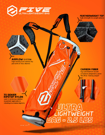 golf, carry, bag, lightest, Junyuan, 2Five