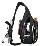 Magictodoor Sling Bag for Men Women Travel Packs Chest Backpack w/ Anti-theft RFID Blocking Pocket &...