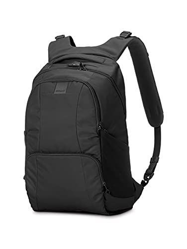Pacsafe Metrosafe LS450 25 Liter Anti Theft Laptop Backpack - with Padded 15' Laptop Sleeve,...