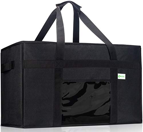 KIBAGA Premium Insulated Food Delivery Bag XXL - 23x14x15 inches Waterproof Catering Supply Bag for Hot Food Delivery - Premium Food Warmer Bag for Uber Eats and Doordash Food Delivery