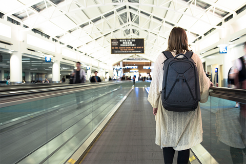 Knack expandable travel backpack