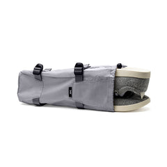 Packing with compressible shoe bags