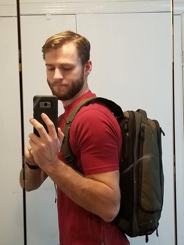 Professional backpack for teachers