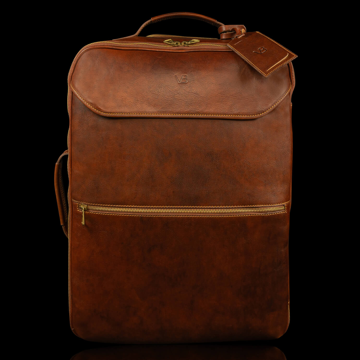 voyager leather carry on bag