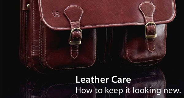 Maintain leather and keep it looking new