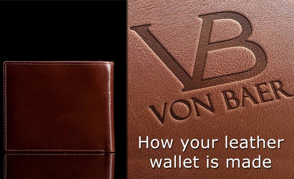 Making of leather wallets