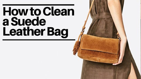 How to Clean a Suede Leather Bag