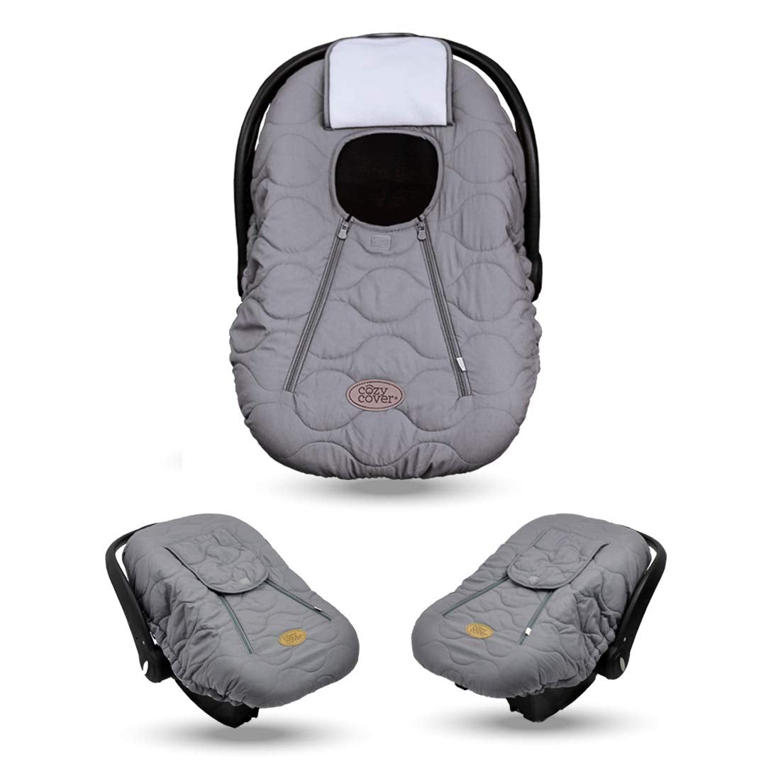Cozy cover infant car seat cover in black