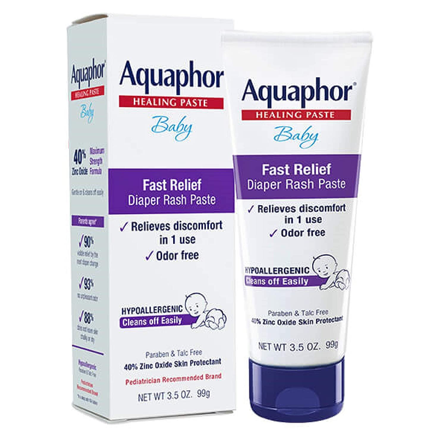 Aquaphor baby diaper rash paste