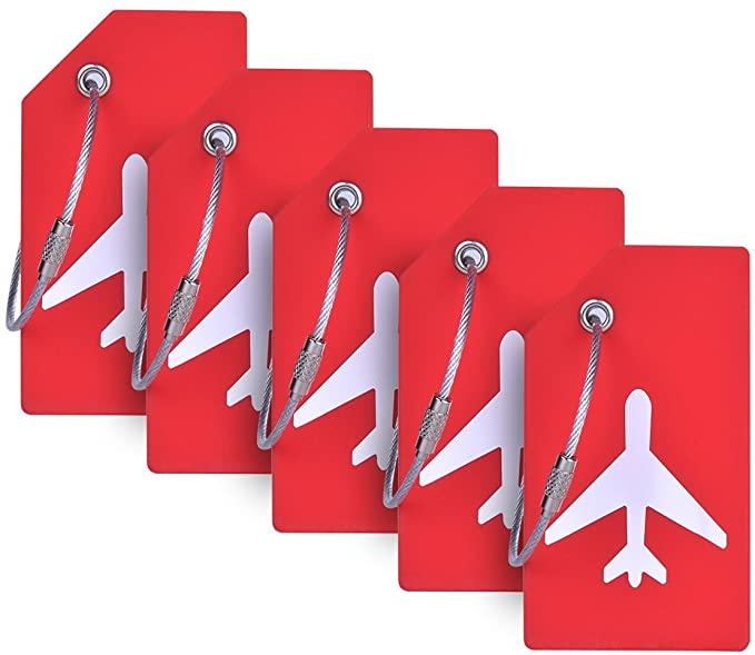 Silicone luggage tags