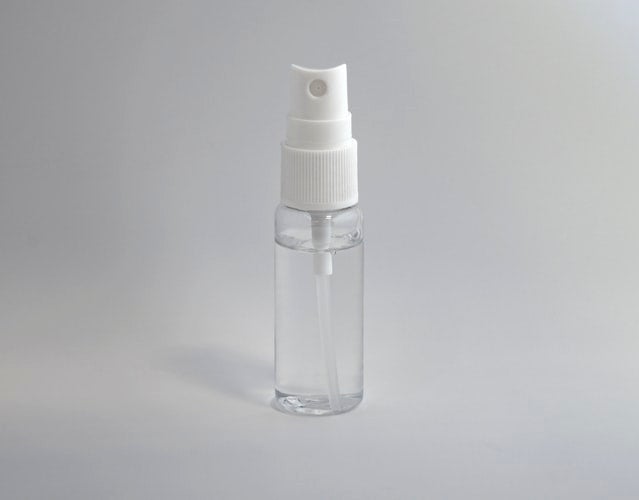 travel size plastic spray bottle