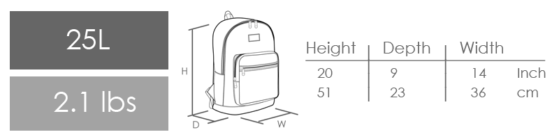 dakine mission snowboarding backpack size chart