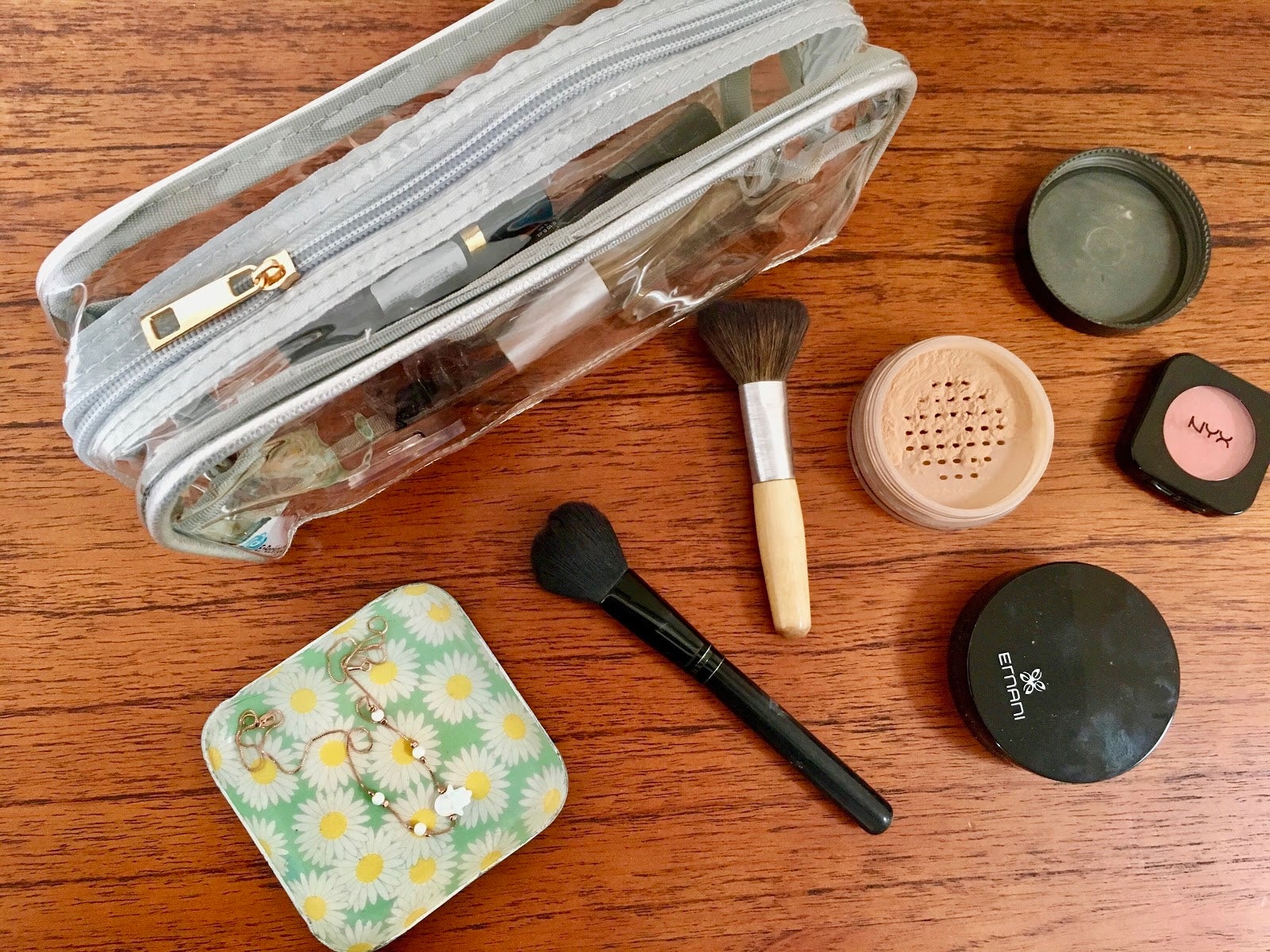 Packing tried and tested makeup tip
