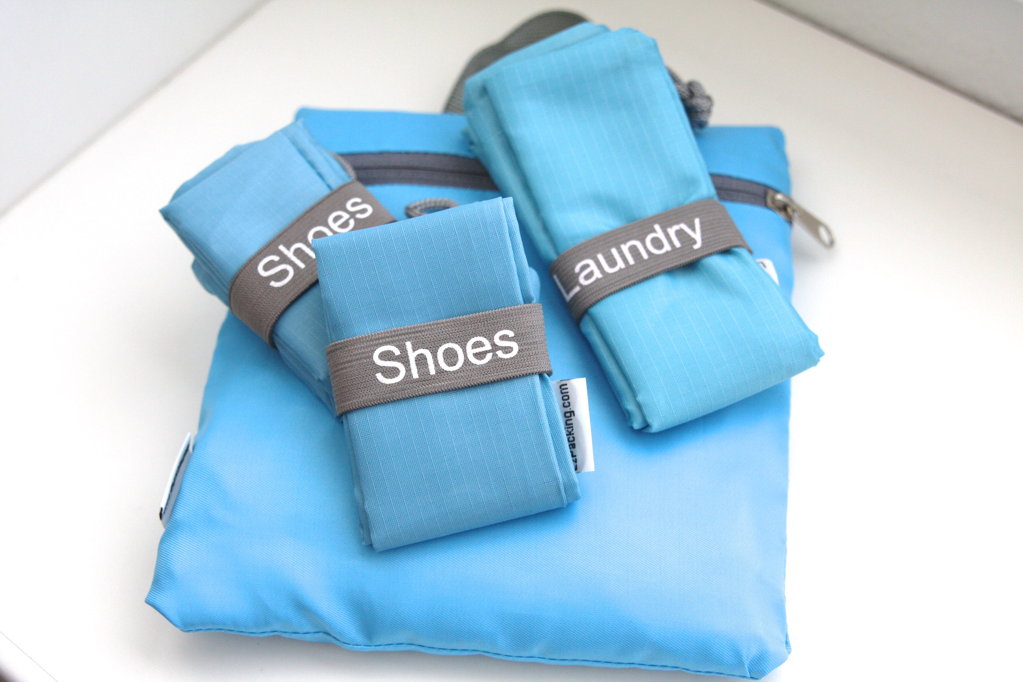 Travel laundry bag and shoe bags by Junyuan