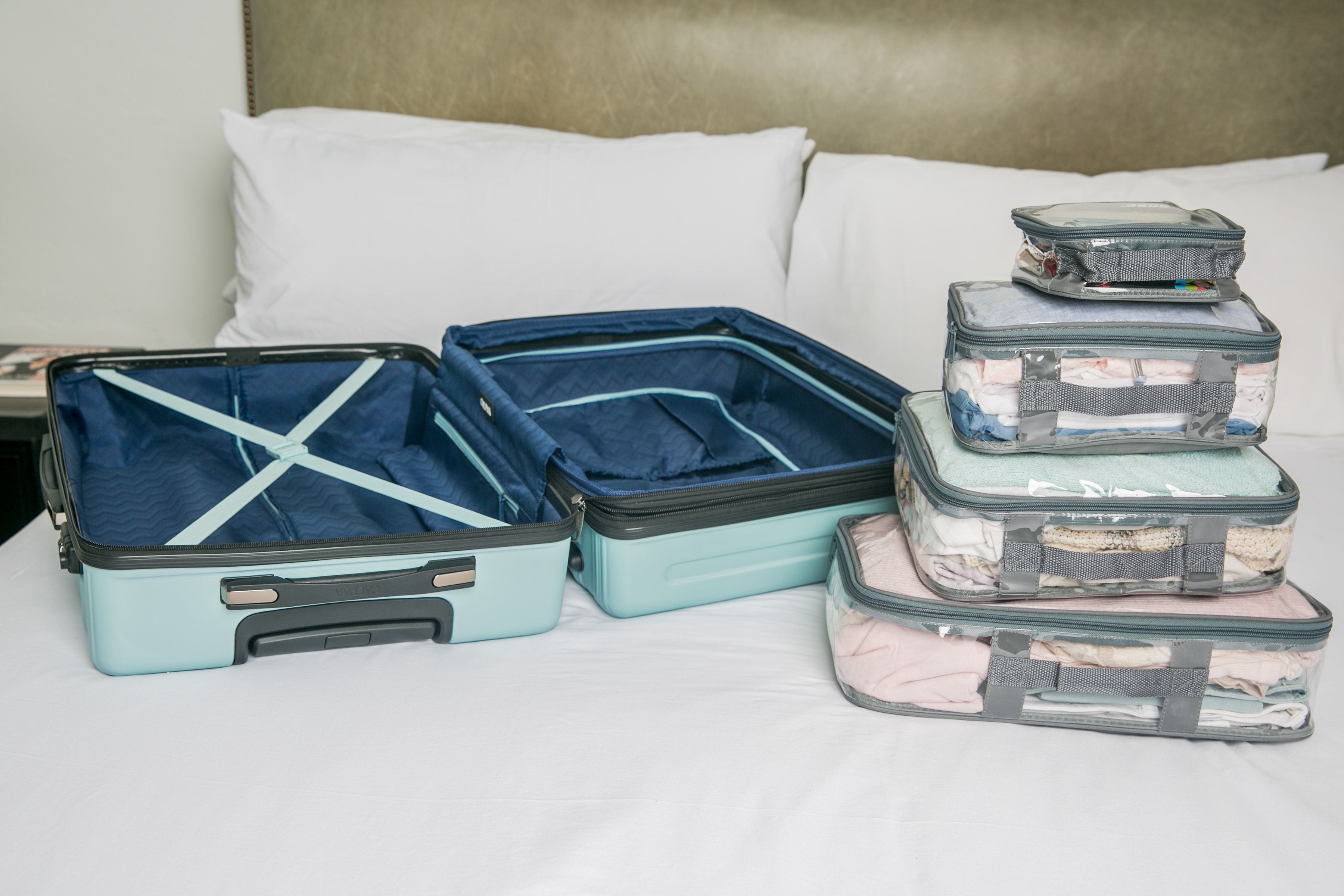 starter set luggage organizers