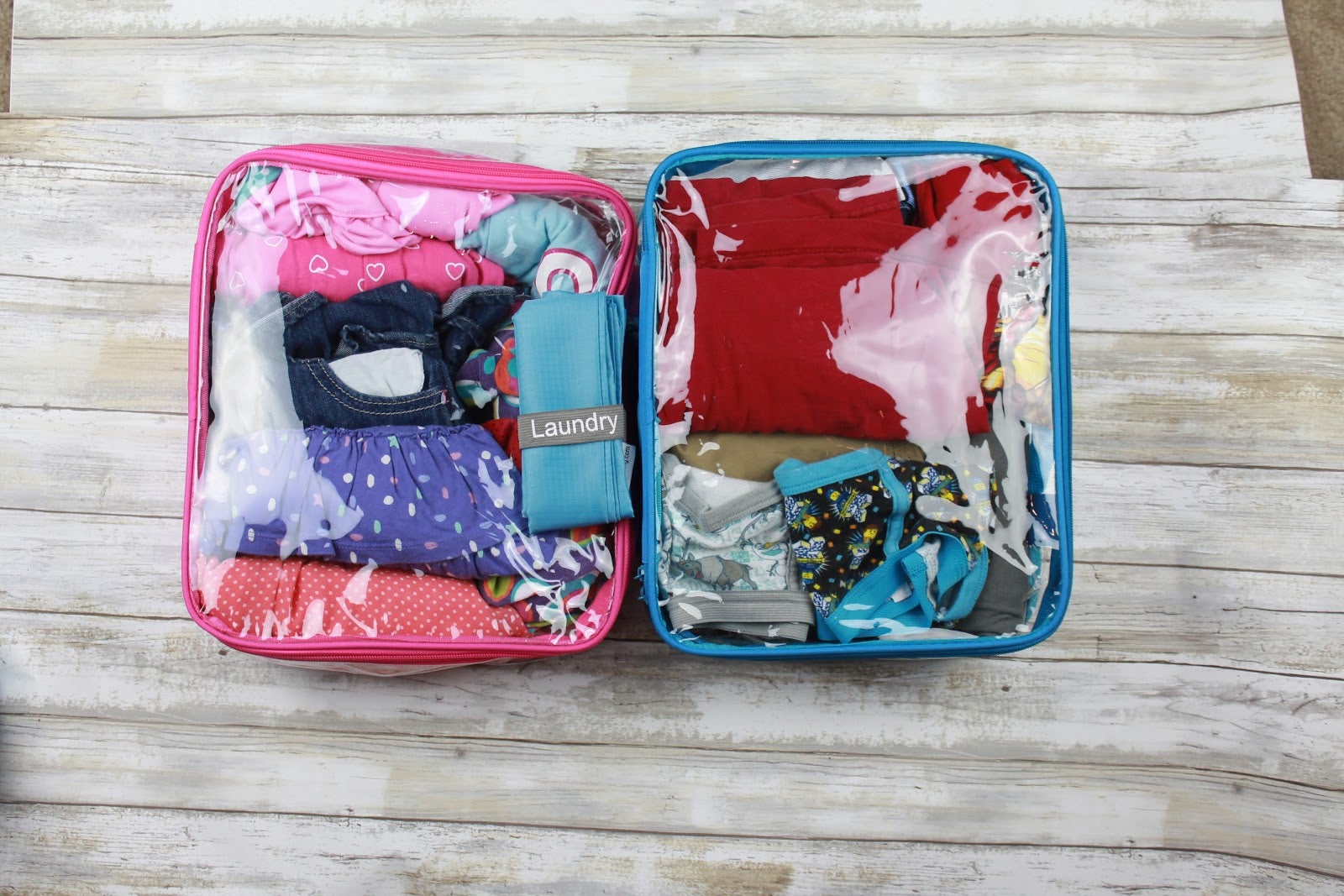 Best way to organize kids for month long travel