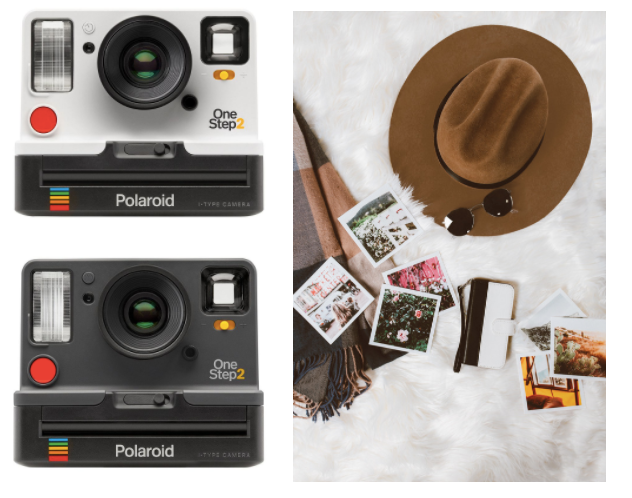Instant camera and polaroid photos as awesome gift ideas for mom