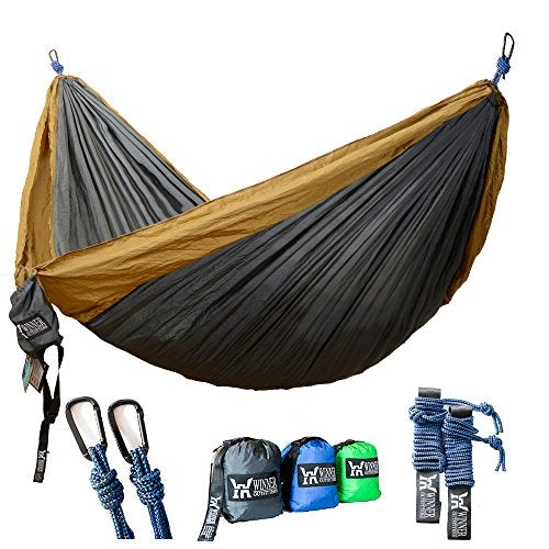 Unique gift idea for outdoor enthusiast mom: A camping hammock