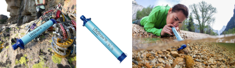 Portable water purifier for trekking trips