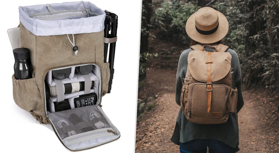 Bagsmart Anniston DSLR backpack for women