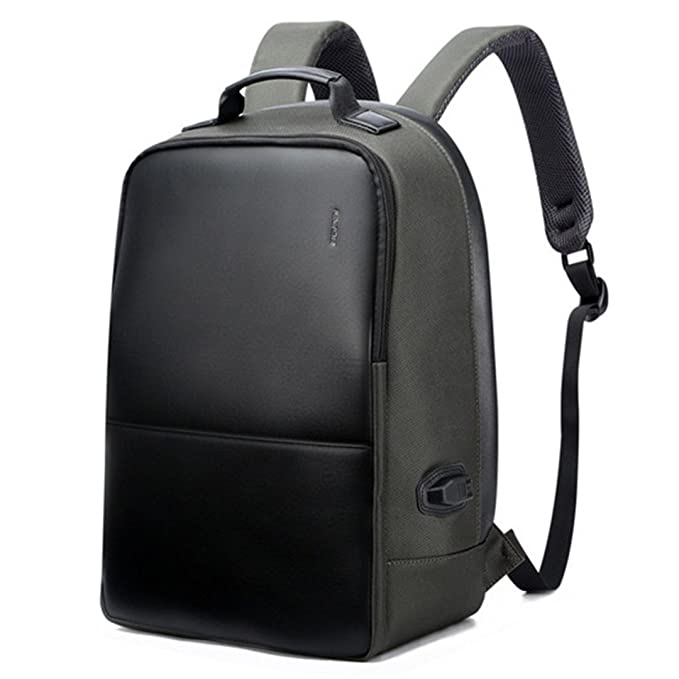 Kanpcelns Leather Travel Laptop Backpack