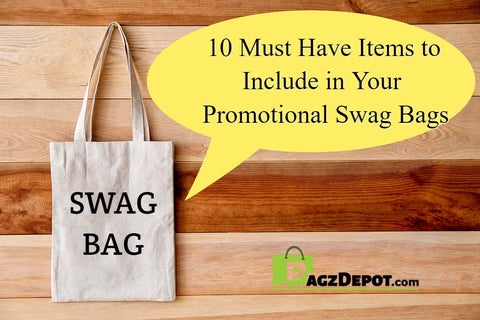 what to include in promotional swag bags