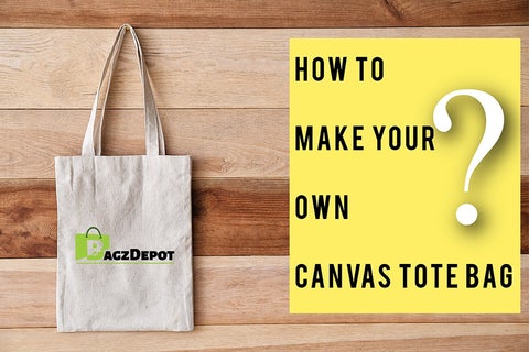 how to make canvas tote bag