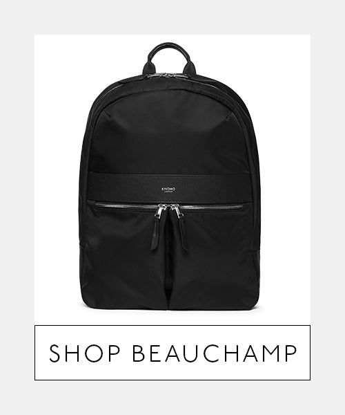 Laptop Backpack Front - Shop Beauchamp