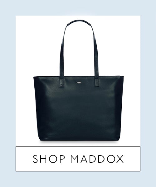 Leather Laptop Shoulder Bag - Shop Maddox