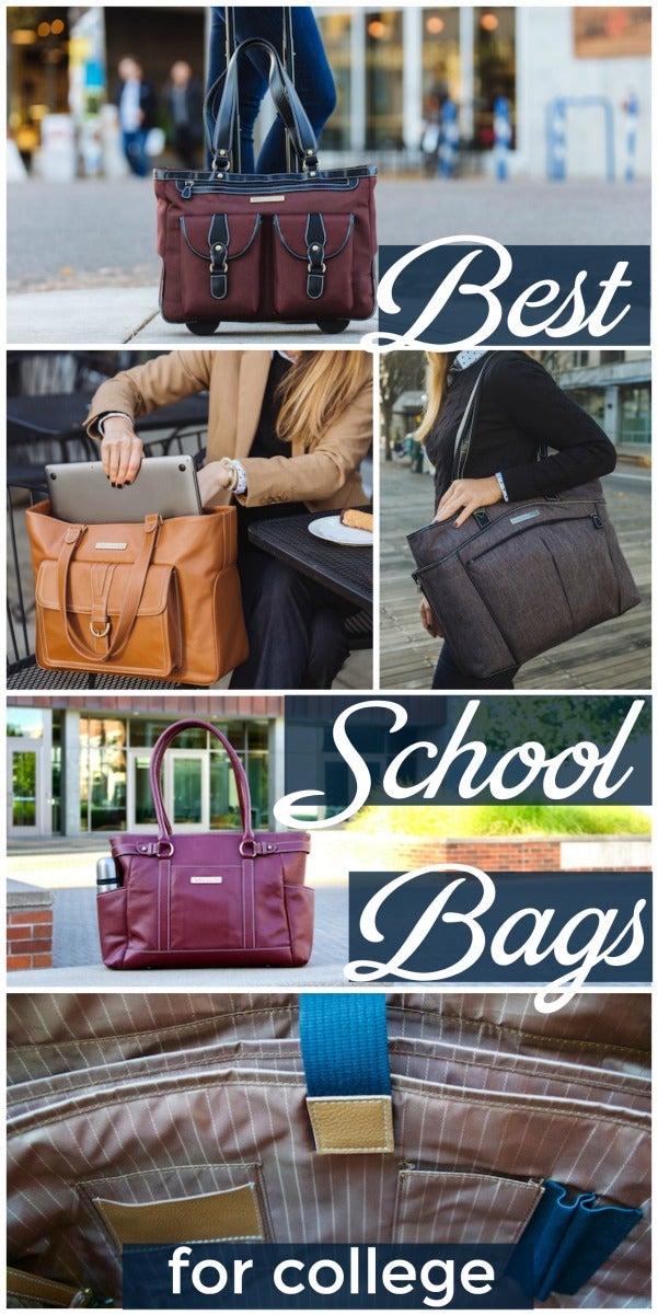 Best school bags for college students - laptop handbags and backpacks