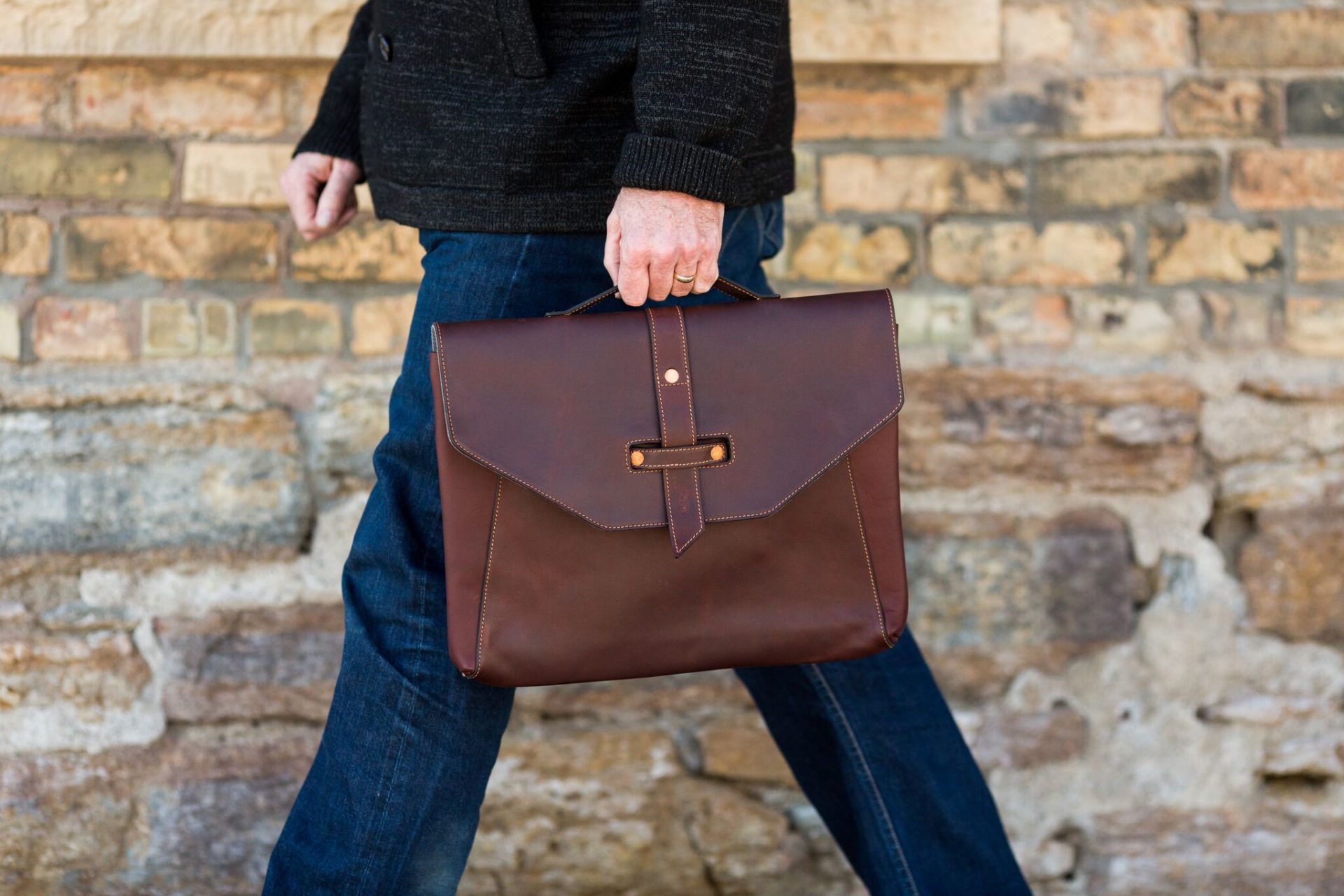 leather laptop bags