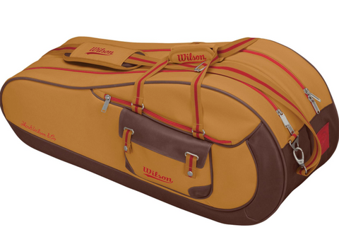 Wilson special edition brown leather tennis bag