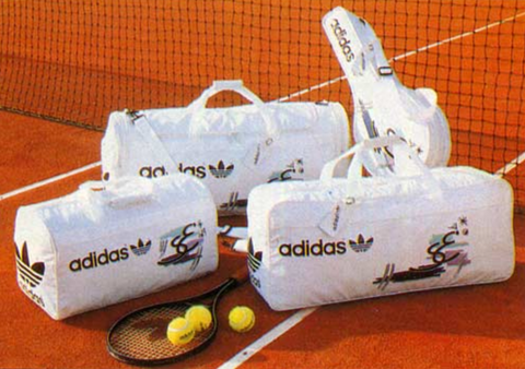 Adidas vintage Stefan Edberg tennis bag collection