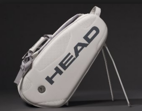 Large upright Head tennis bag with golf stand
