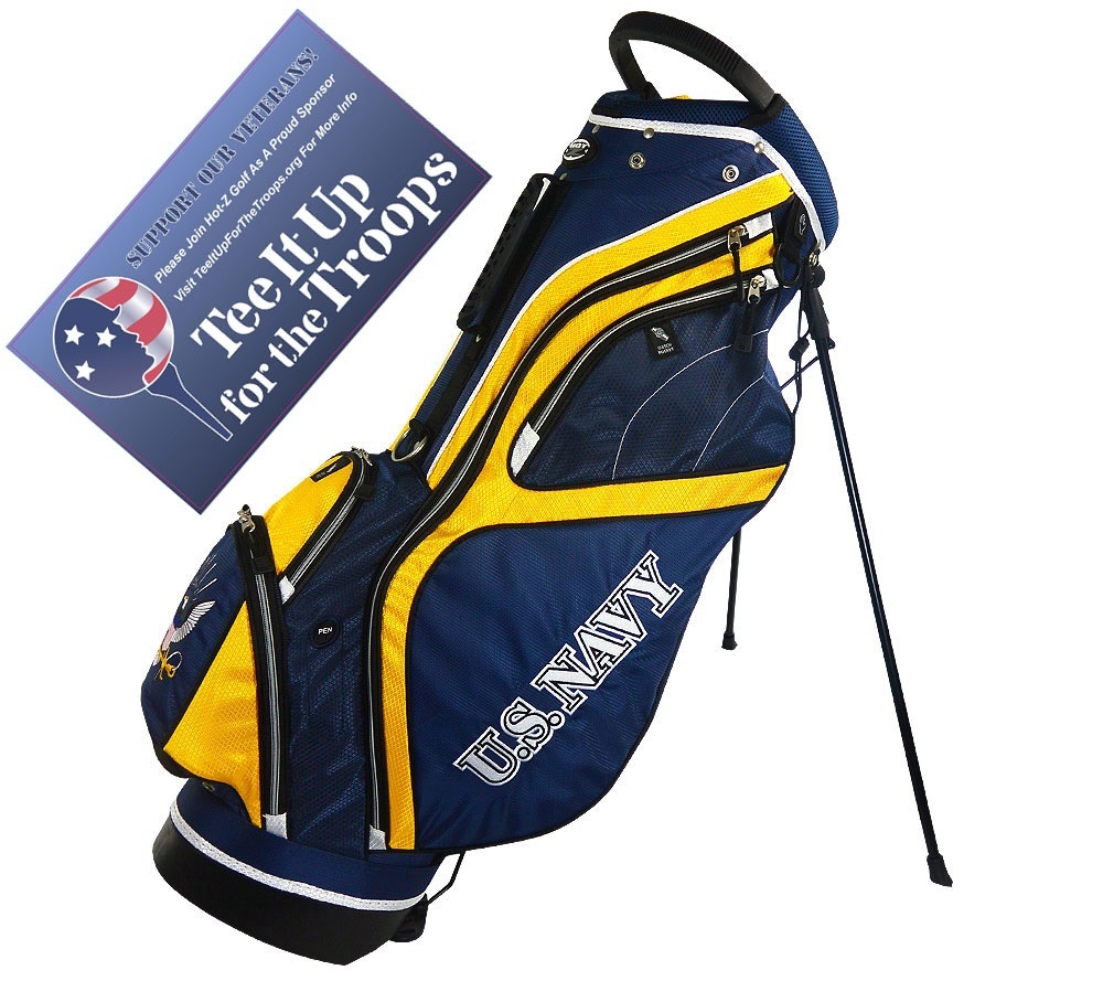 Navy Stand Bag - Hot-Z Golf