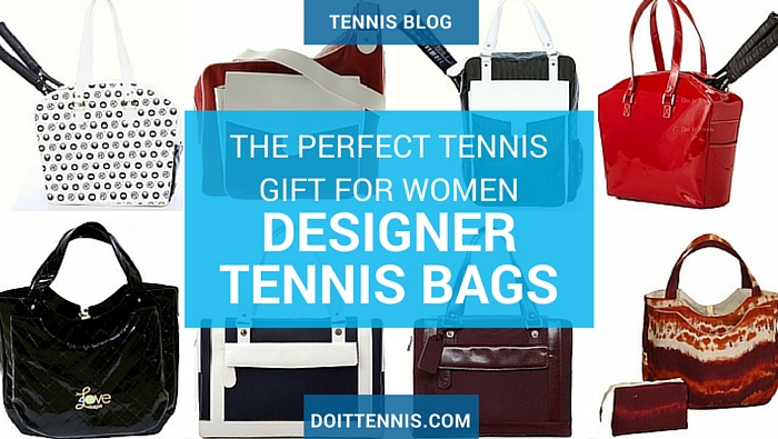 The perfect tennis gift for women is a designer tennis bag