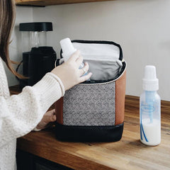 bottle and breast pump bag