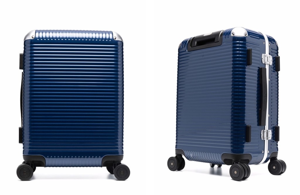 FPM Milano Bank Light Spinner cabin suitcase by Farfetch