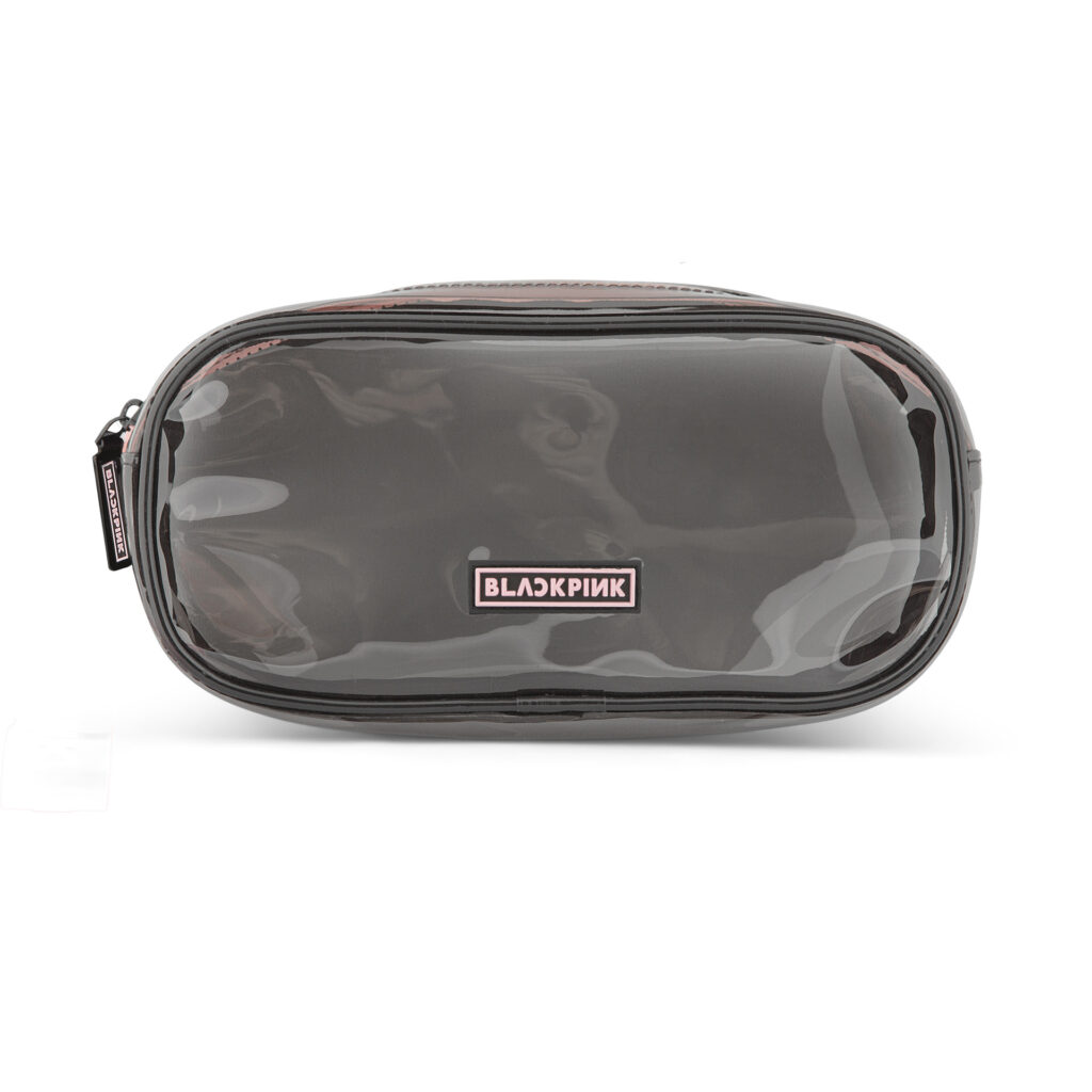 transparent bag black