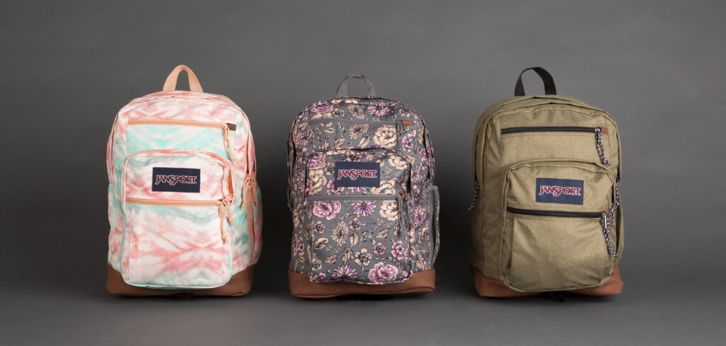 back-to-school JanSport cool student backpack