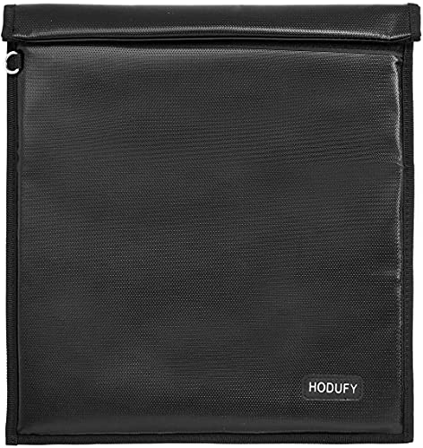 Faraday Bags 9.8 x 11 Inches, Fireproof & Waterproof Faraday Cage, Faraday Key Fob Protector, Cell...