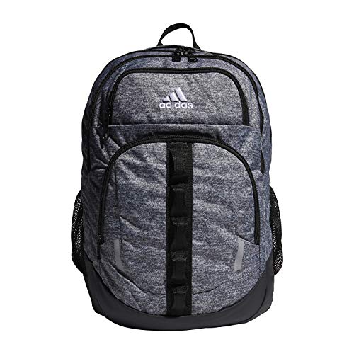 adidas Unisex Prime Backpack, Jersey Onix Grey/Black/White, One Size