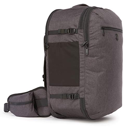 Tortuga Men's Setout 45L - Max-Size Carry On Travel Backpack (Heather Grey)