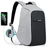 oscaurt Laptop Backpack, Anti-theft Travel Backpack, Business School Bookbag with USB Charging Port...