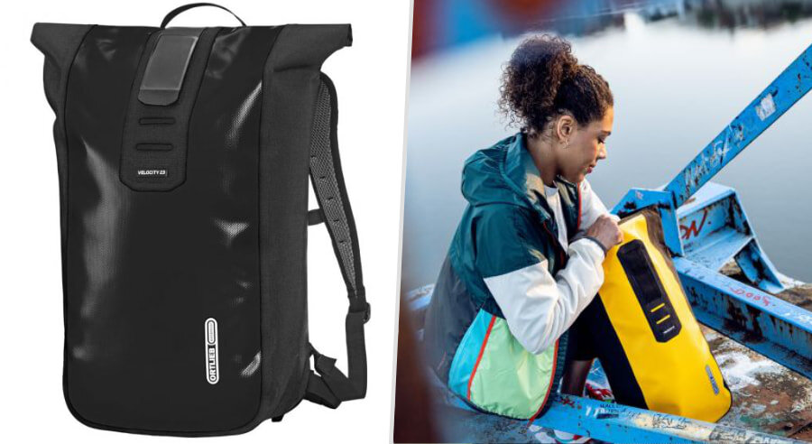 Ortlieb Velocity roll top waterproof backpack