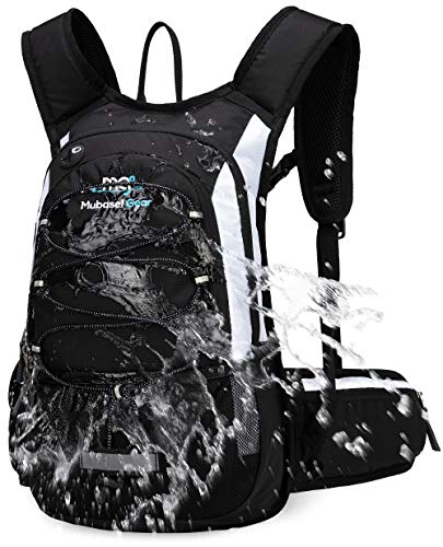 Mubasel Gear Insulated Hydration Backpack Pack with 2L BPA Free Bladder - Keeps Liquid Cool up to 4...