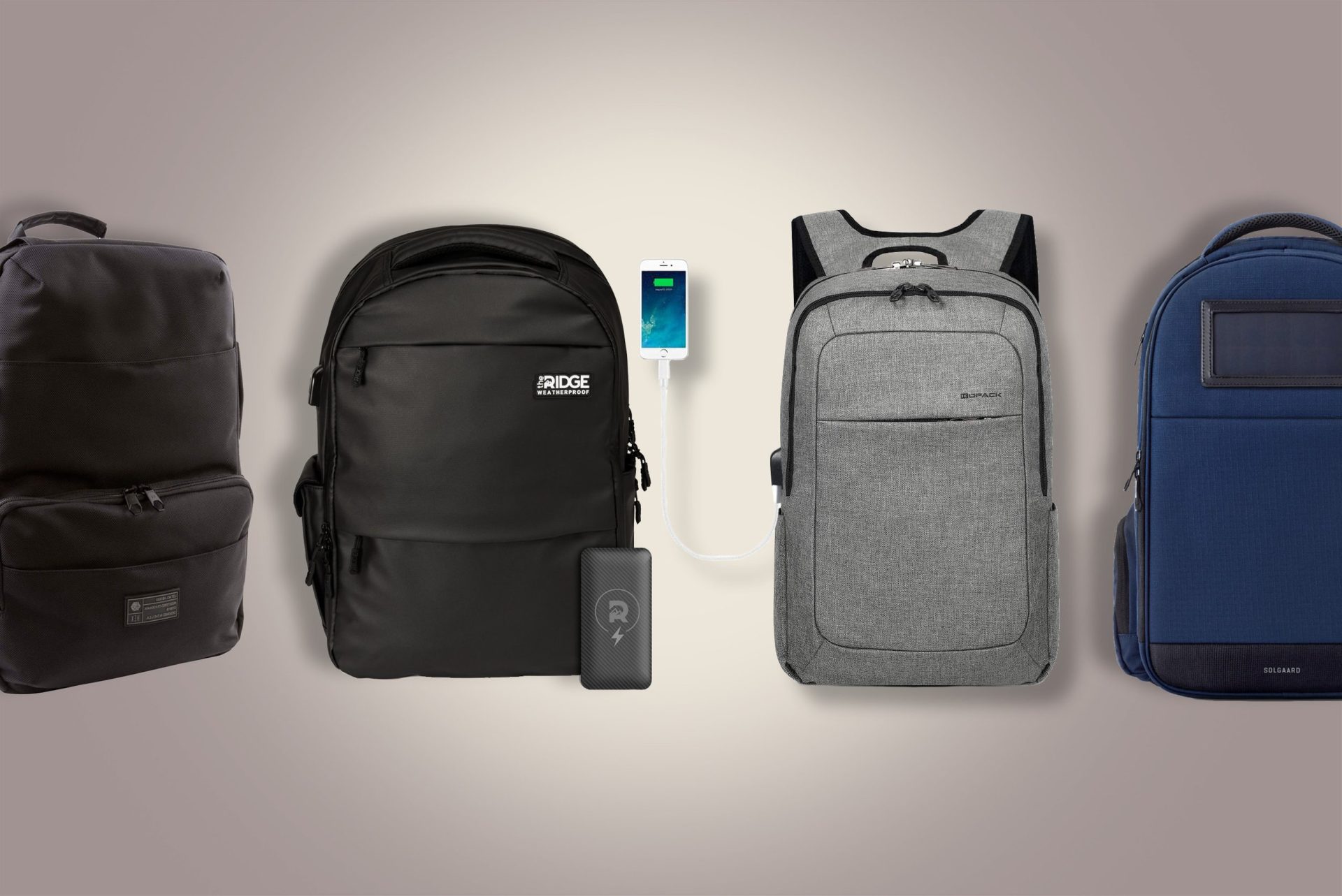 12 Best Charging Backpacks - Built In Charger, USB Charging Port and more